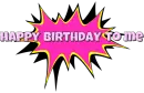 Happy Birthday to me