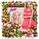 Strawberries and Flowers - Jane