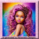 Colorful girly avatar