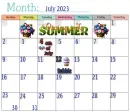 July Calendar