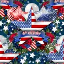 July 4th Seamless tile Background