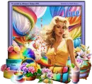 Colorful Blonde - Jane