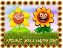 Wishing you a happy day - by Robbie