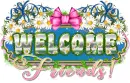 Welcome Friends-Daisies