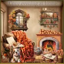 Cozy evening at home