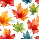 Autumn Maple Leaf Background