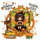 AUTUMN WISHES PUMPKIN KISSES - ARI