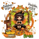 AUTUMN WISHES PUMPKIN KISSES - BREN