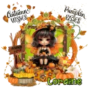 AUTUMN WISHES PUMPKIN KISSES - LORAINE