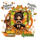 AUTUMN WISHES PUMPKIN KISSES - ROBBIE