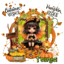 AUTUMN WISHES PUMPKIN KISSES - TONYA