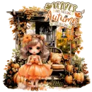 JESSI - LEAVES ARE FALLING AUTUMN IS CALLING PUMPKIN GIRL