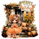 ROBBIE - LEAVES ARE FALLING AUTUMN IS CALLING PUMPKIN GIRL