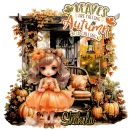 SHAKELA - LEAVES ARE FALLING AUTUMN IS CALLING PUMPKIN GIRL