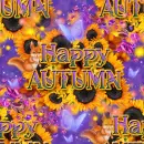 Happy Autumn Fantasy-Seamless Back