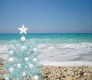 Robbies blue christmas/beach background