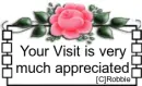 your visit is very much appreciated. - by Robbie