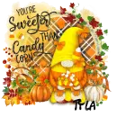 TYLA - YOU'RE SWEETER THAN CANDY CORN GNOME FALL AUTUMN