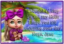 Thought I'd stop by & say Hello - Jane