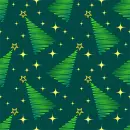 Seamless Christmas Tree Background