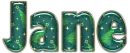 Christmas name - Jane