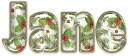 Christmas holly name - Jane