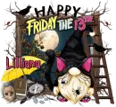 Lilliana - Gnome Happy Friday the 13th Black Cat 