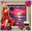 Romance on the beach - Jane
