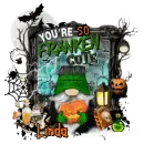 LINDA - Gnome You're so Franken Frankenstein Cute Halloween