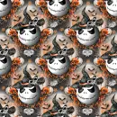 Pumpkin Seamless animated back