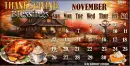 November Calendar