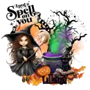 LILLIANA - I PUT A SPELL ON YOU WITCH BROWN HAIR HALLOWEEN