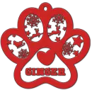 Dog Christmas Ornament - Ginger