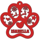 Dog Christmas Ornament - Isabella 