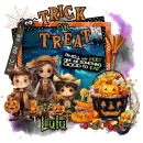 Lulu -Trick Or Treat Smell my feet Halloween Children