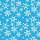 Blue Snowflake Background