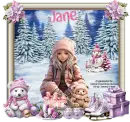 Christmas Girl in Pink - Jane 