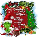 Jane - Merry Grinchmas Grinch Gnome Christmas