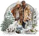 Man & Woman in Winter - Jane