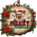 Merry Christmas Reindeer