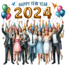 Happy New Year Celebration 2024
