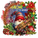 Amber - Merry Christmas from my Gnome to yours 