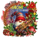 Merry Christmas from my Gnome to yours Glitter