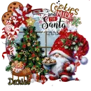 Daniel - Cookies and Milk for Santa Merry Christmas Gnome