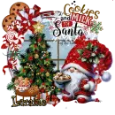 Loraine - Cookies and Milk for Santa Merry Christmas Gnome
