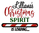 Lilliana's Christmas Spirit Is Loading Lilliana