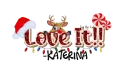 Katerina - I Love It Christmas Reindeer Santa Lights Peppermint