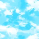 Seamless Blue sky with clouds background