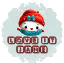 Cute snow person - Jane
