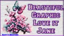 Flowers n Butterfly - Jane